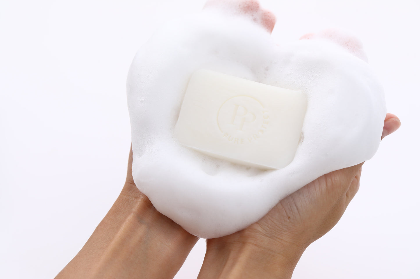【定期購入】無添加石鹸 pure protect ピュアプロテクト120g（ミニ石鹸プレゼント付き）